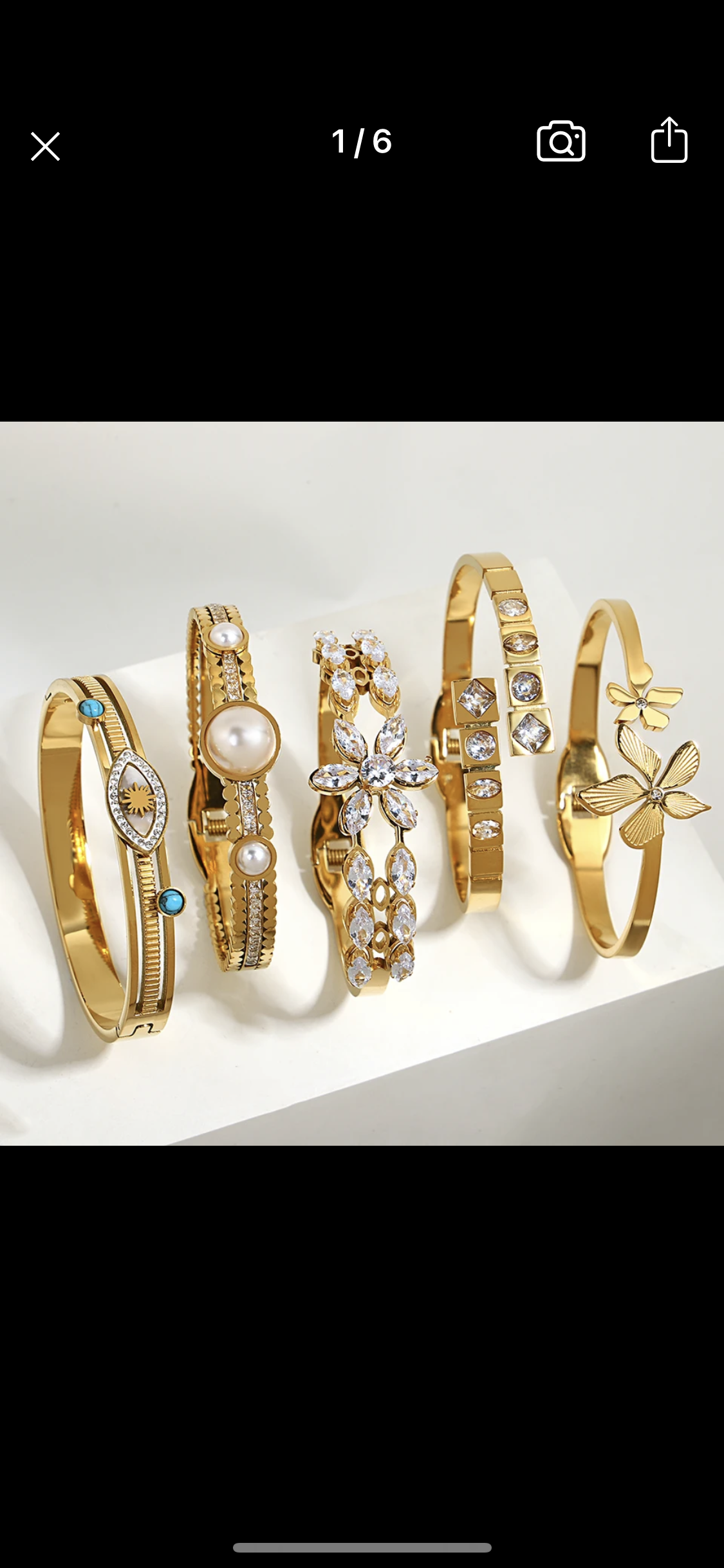 CZ Bangle Bracelet for women