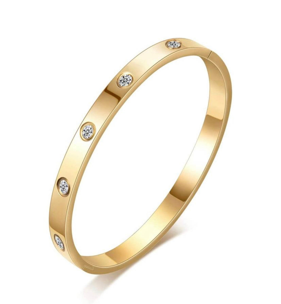 Love Diamond Bangle