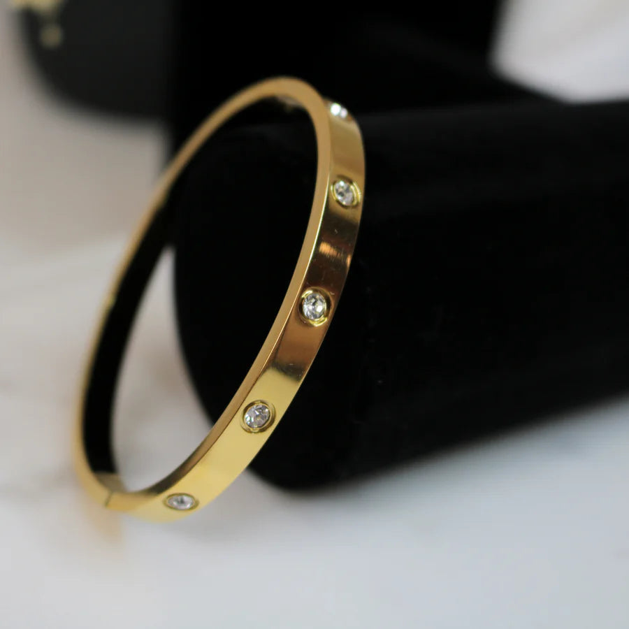 Love Diamond Bangle
