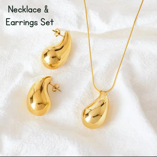 Elsa Necklace & Earring Set