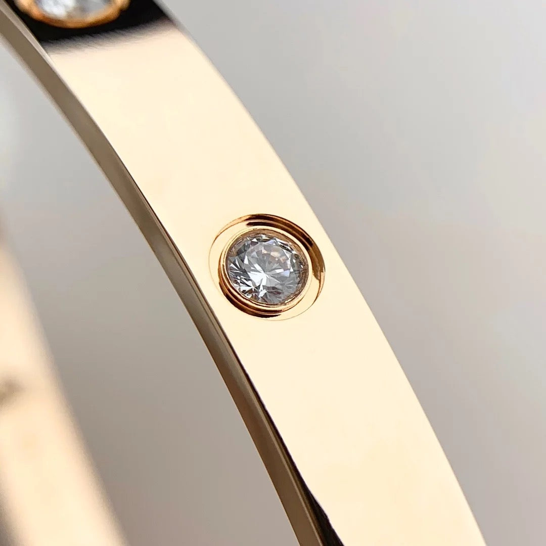 Love Diamond Bangle