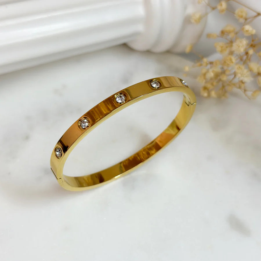 Love Diamond Bangle