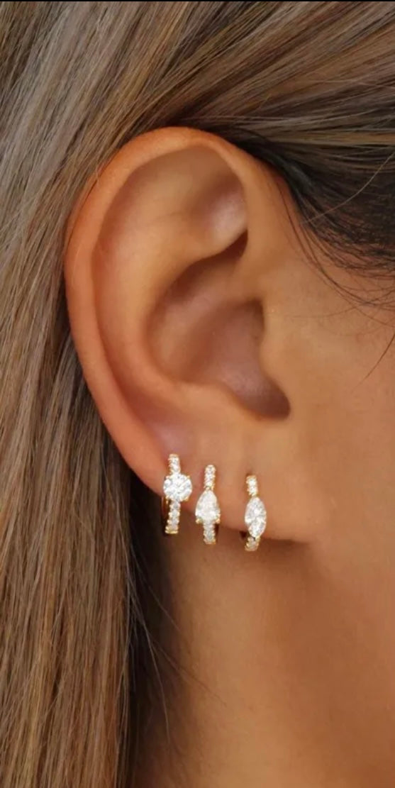 Anaya Earrings Set of 3