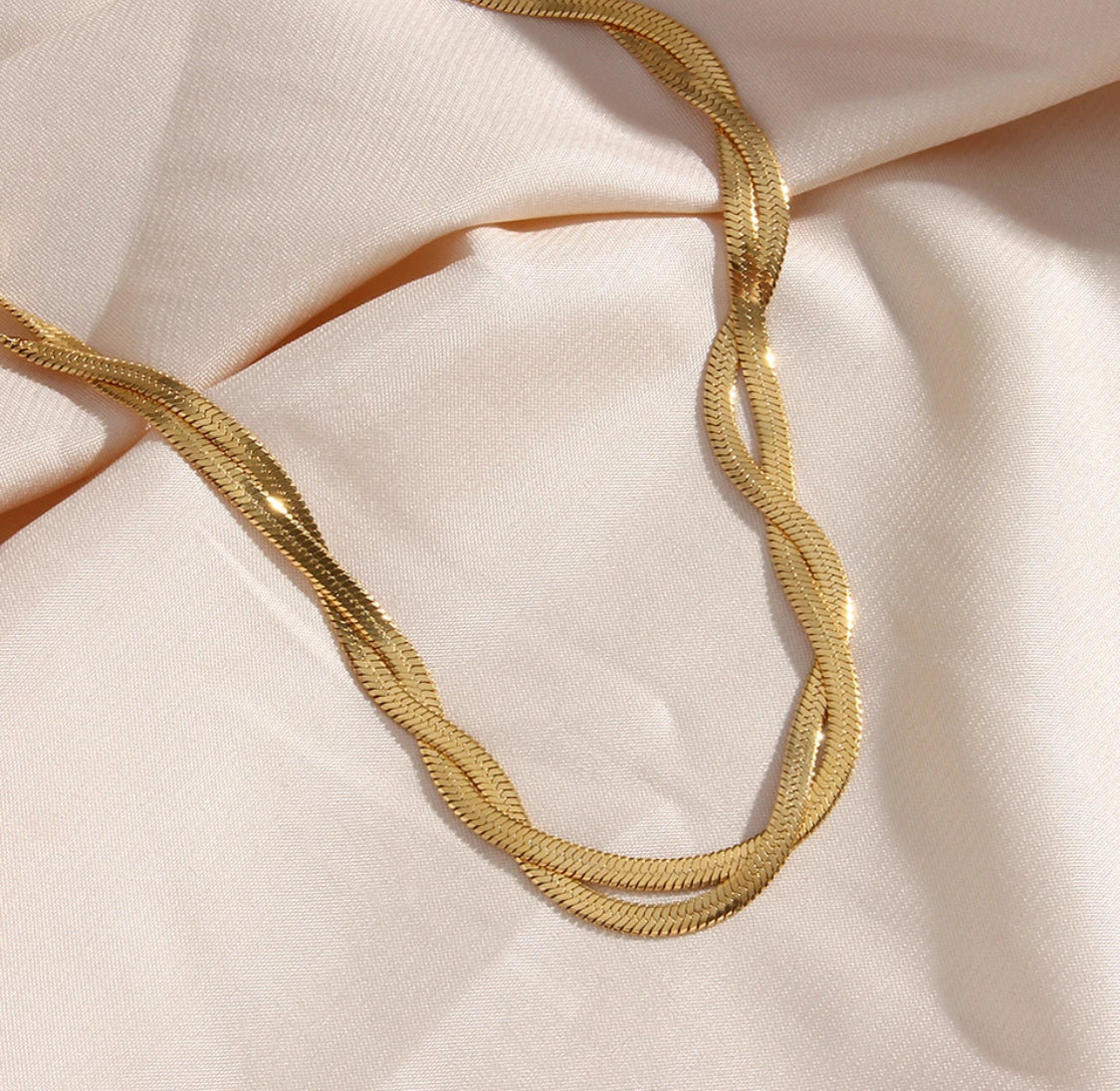 gold filled necklace