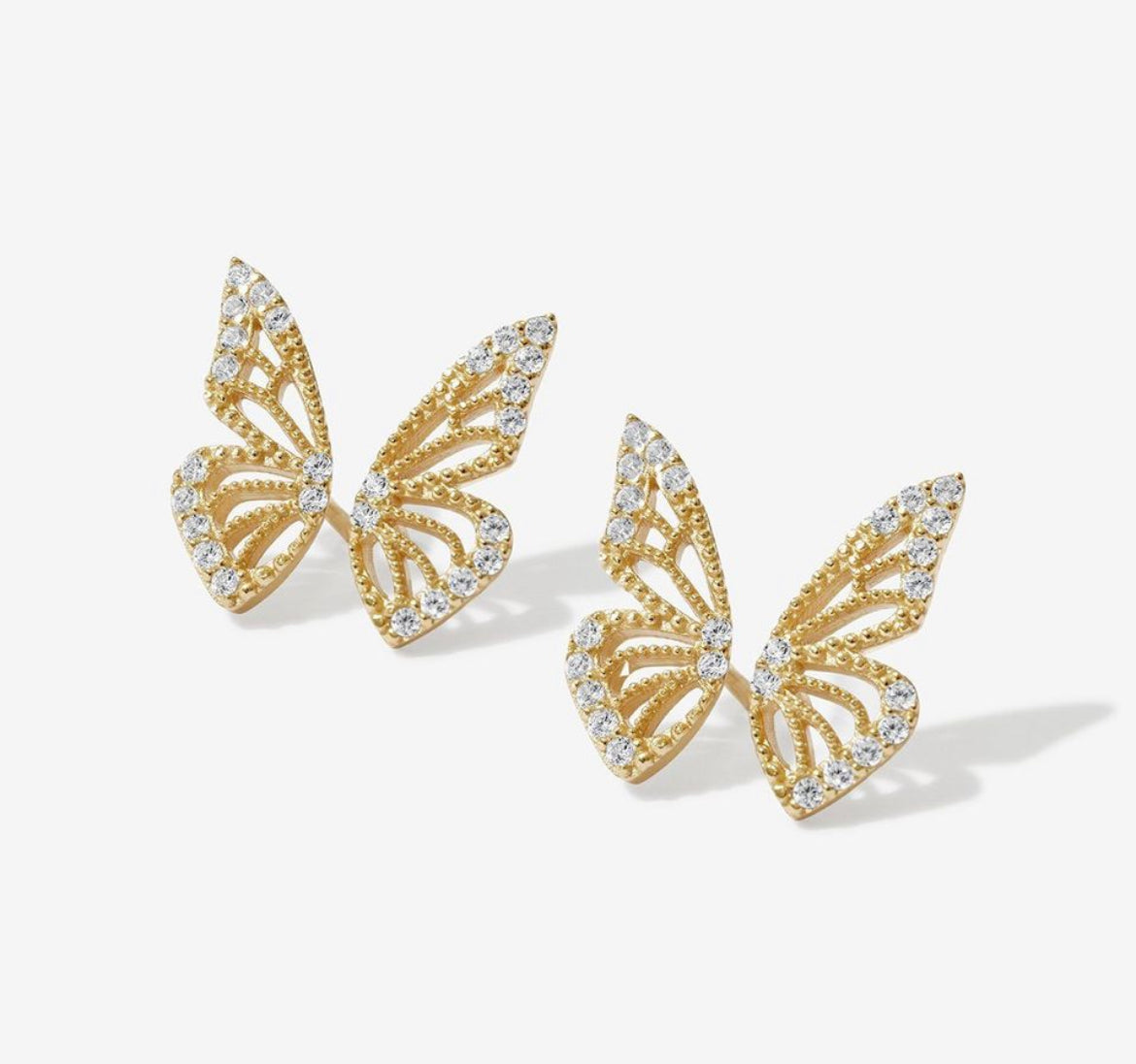 Butterfly Stud Earrings