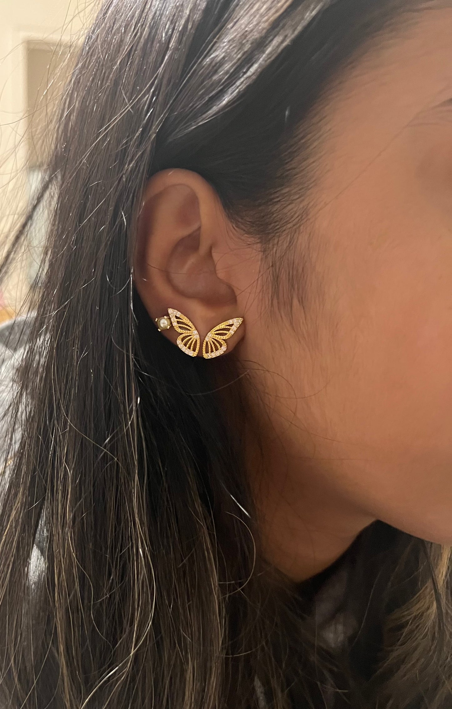 Butterfly Stud Earrings
