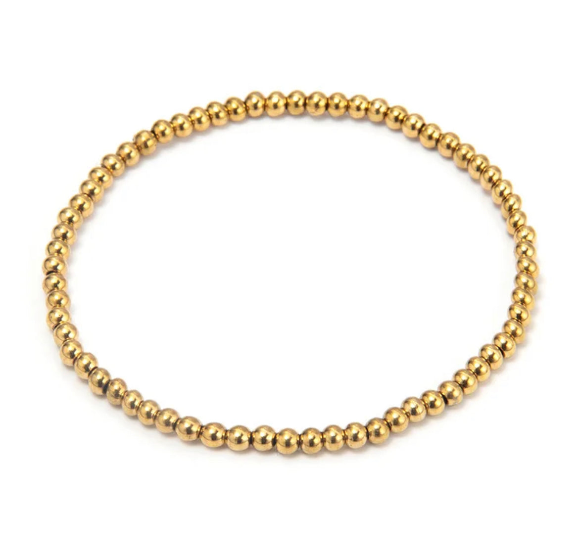 Gold Beaded Bracelet