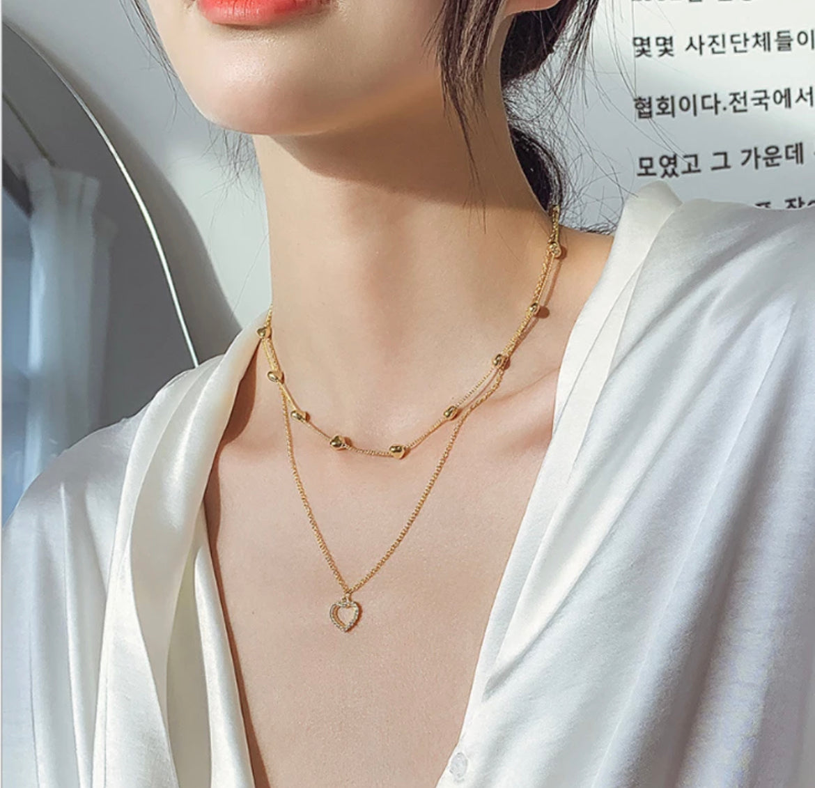 CZ Layering Necklace