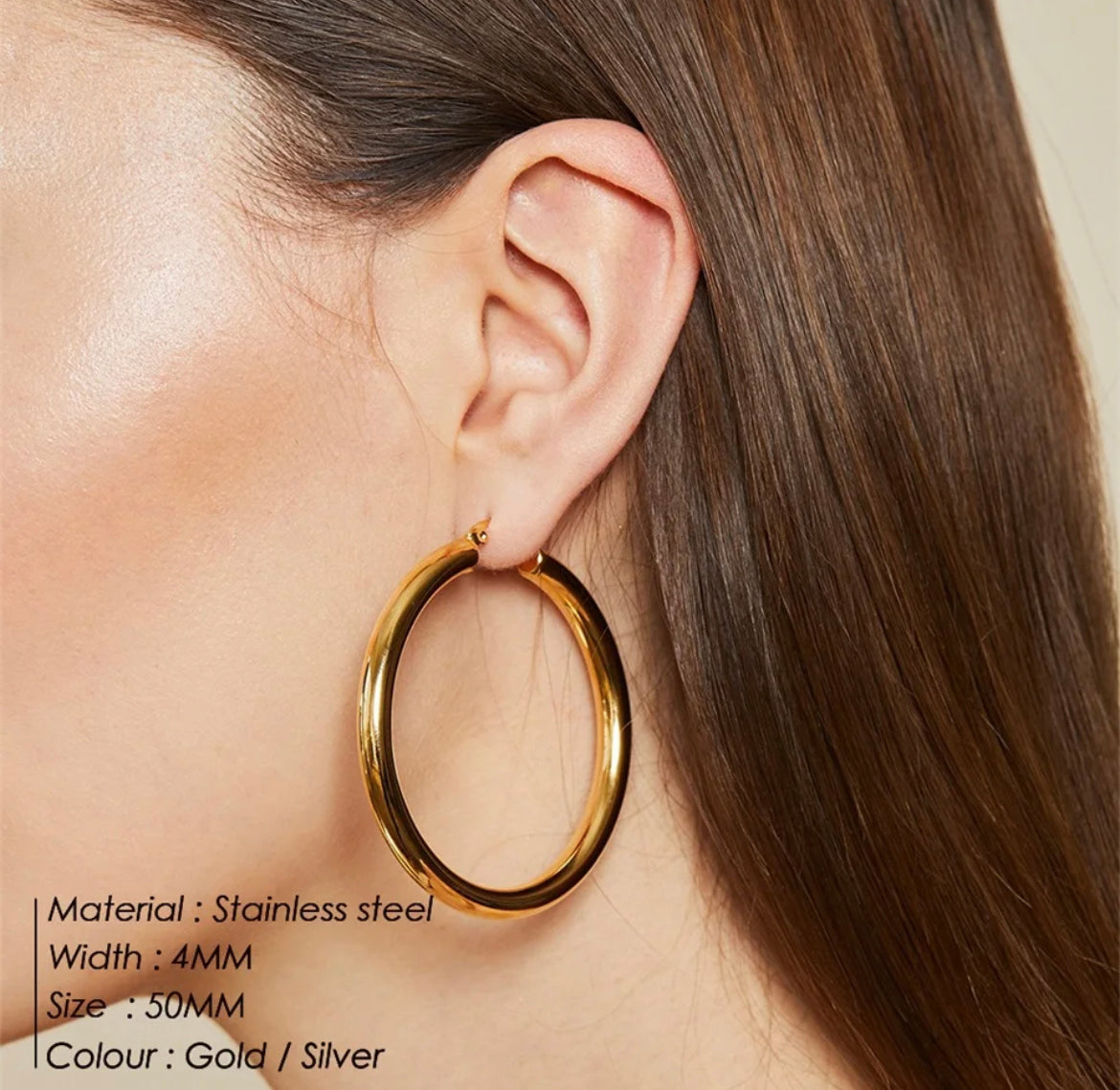 Serene XL Hoops