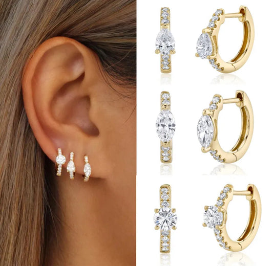 Anaya Earrings Set of 3