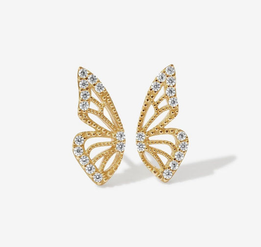 Butterfly Stud Earrings