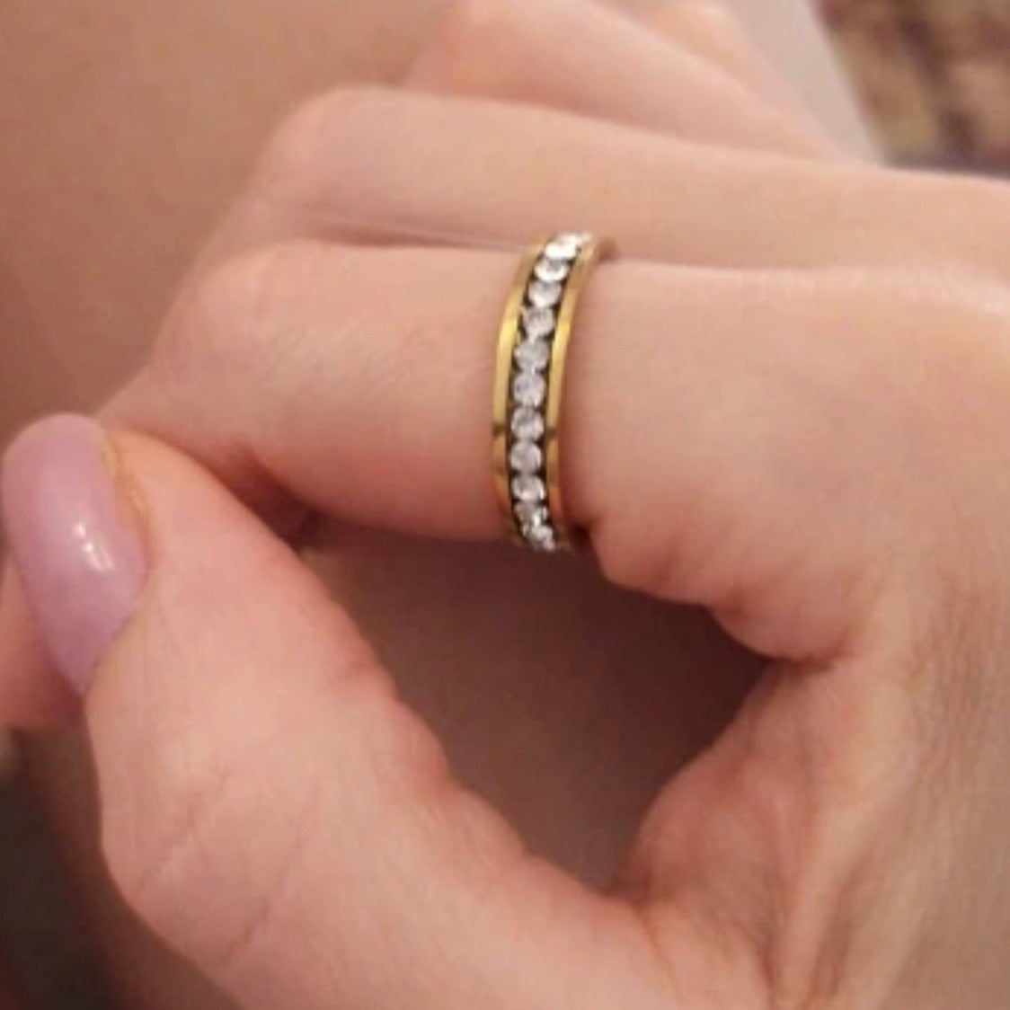 Diamond Infinity Band