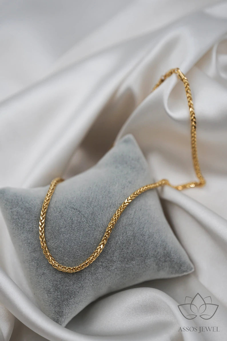 Wheat Braided Chain