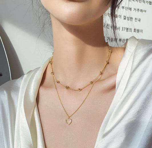 CZ Layering Necklace