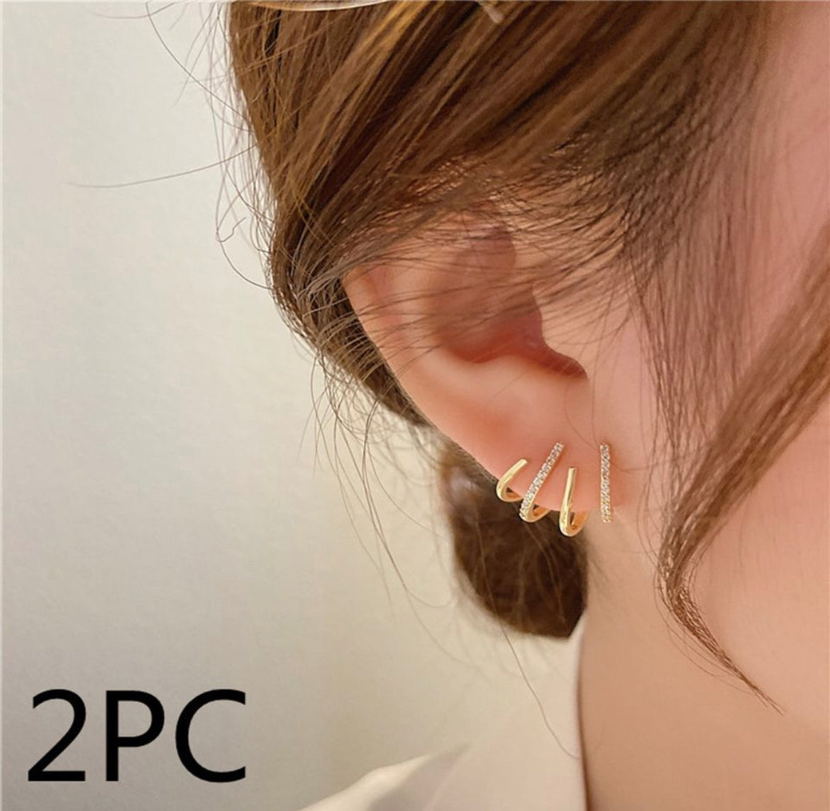Cz Claw Studs