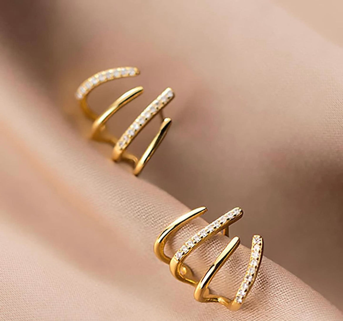 Cz Claw Studs